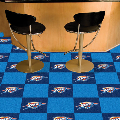 NBA - Oklahoma City Thunder Team Carpet Tiles