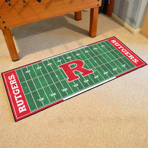 Rutgers University Football Field Runner