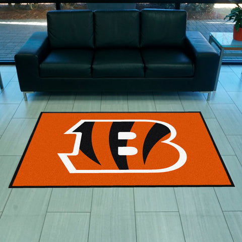 NFL - Cincinnati Bengals 4X6 Logo Mat - Landscape