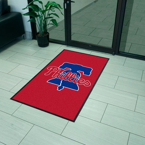 MLB - Philadelphia Phillies 3X5 Logo Mat - Portrait