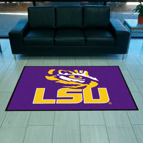 LSU 4X6 Logo Mat - Landscape