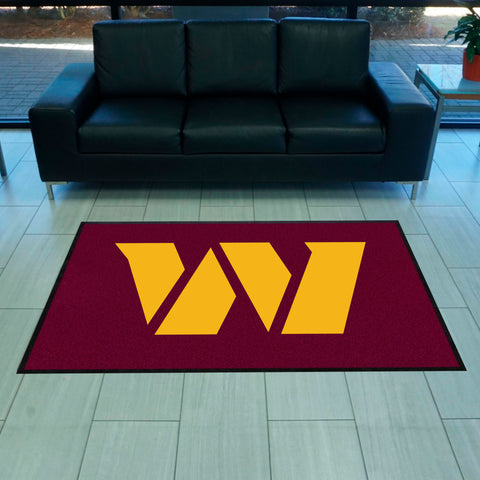 NFL - Washington Commanders 4X6 Logo Mat - Landscape