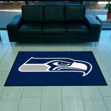 NFL - Seattle Seahawks 4X6 Logo Mat - Landscape