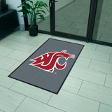 Washington State University 3X5 Logo Mat - Portrait