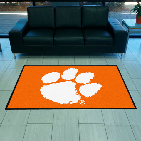 Clemson University 4X6 Logo Mat - Landscape