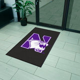 Northwestern University 3X5 Logo Mat - Portrait