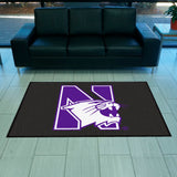 Northwestern University 4X6 Logo Mat - Landscape