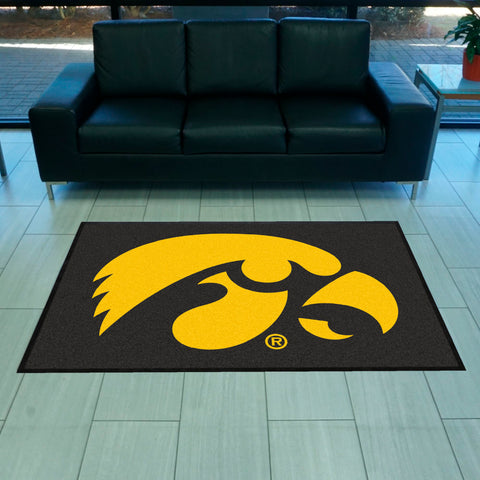 University of Iowa 4X6 Logo Mat - Landscape