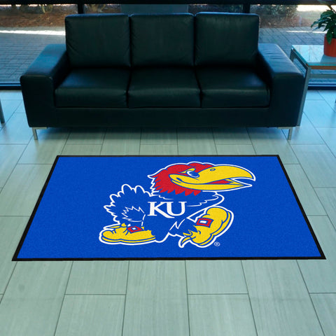 University of Kansas 4X6 Logo Mat - Landscape