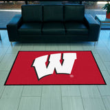 University of Wisconsin 4X6 Logo Mat - Landscape