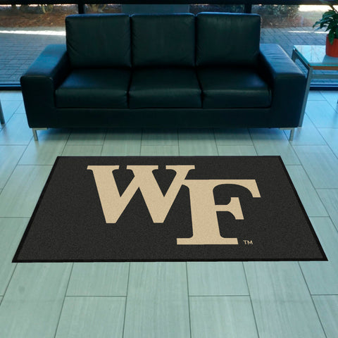 Wake Forest University 4X6 Logo Mat - Landscape