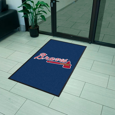 MLB - Atlanta Braves 3X5 Logo Mat - Portrait