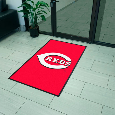 MLB - Cincinnati Reds 3X5 Logo Mat - Portrait