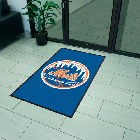 MLB - New York Mets 3X5 Logo Mat - Portrait