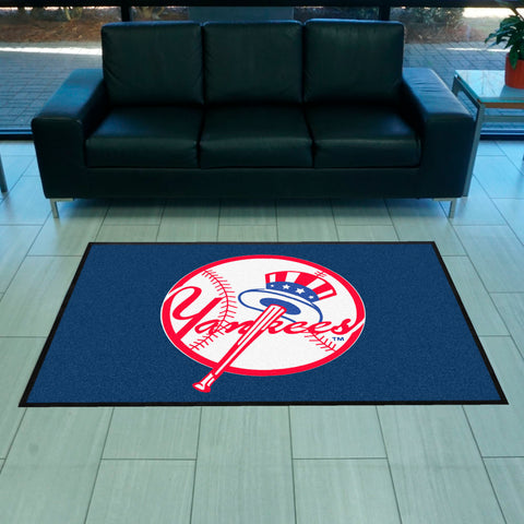 MLB - New York Yankees 4X6 Logo Mat - Landscape