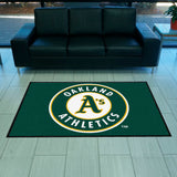 MLB - Oakland Athletics 4X6 Logo Mat - Landscape