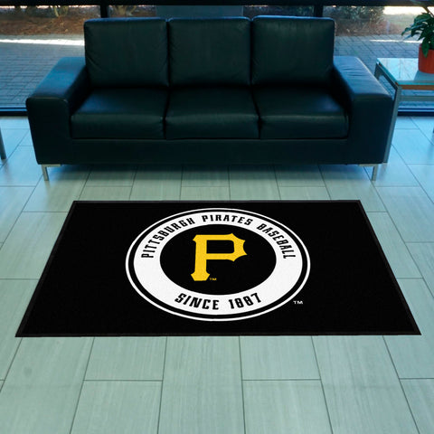 MLB - Pittsburgh Pirates 4X6 Logo Mat - Landscape