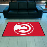 NBA - Atlanta Hawks 4X6 Logo Mat - Landscape