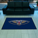 NBA - New Orleans Pelicans 4X6 Logo Mat - Landscape