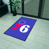 NBA - Philadelphia 76ers 3X5 Logo Mat - Portrait