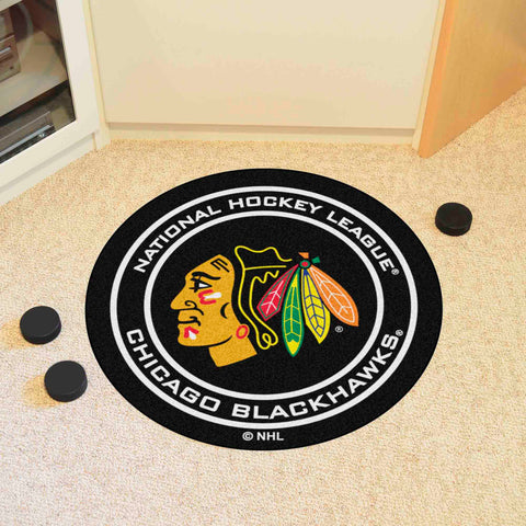 NHL - Chicago Blackhawks Puck Mat