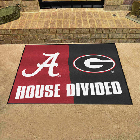 House Divided Mat - Alabama / Georgia