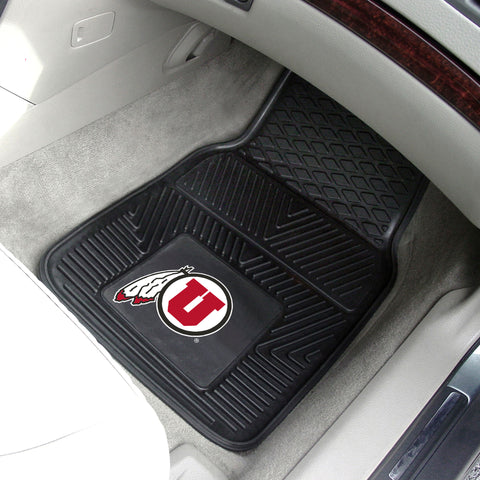 University of Utah 2-pc Vinyl Car Mat Set