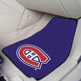 NHL - Montreal Canadiens 2-pc Carpet Car Mat Set