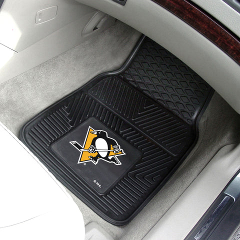 NHL - Pittsburgh Penguins 2-pc Vinyl Car Mat Set