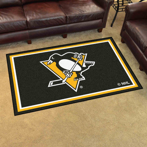 NHL - Pittsburgh Penguins 4x6 Rug