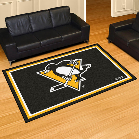 NHL - Pittsburgh Penguins 5x8 Rug