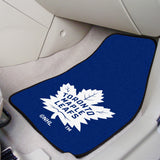 NHL - Toronto Maple Leafs 2-pc Carpet Car Mat Set