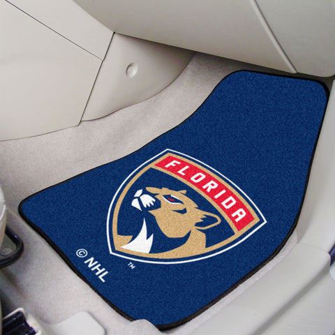 NHL - Florida Panthers 2-pc Carpet Car Mat Set