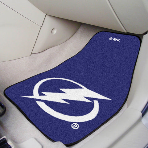 NHL - Tampa Bay Lightning 2-pc Carpet Car Mat Set