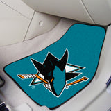 NHL - San Jose Sharks 2-pc Carpet Car Mat Set