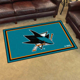 NHL - San Jose Sharks 4x6 Rug