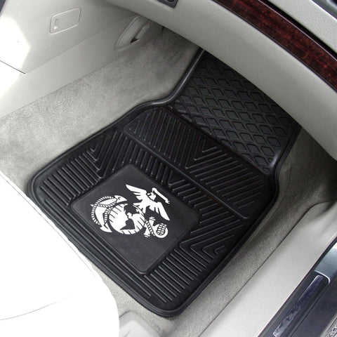 MARINES 2-pc Vinyl Car Mat Set