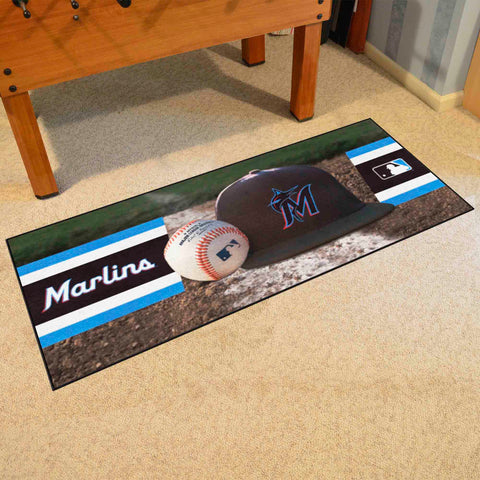 MLB - Miami Marlins Baseball Runner