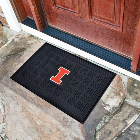 University of Illinois Medallion Door Mat