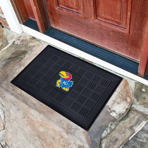 University of Kansas Medallion Door Mat