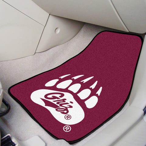 University of Montana 2-pc Carpet Car Mat Set