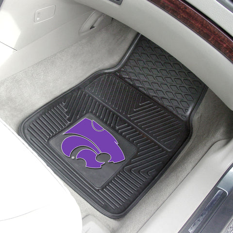 Kansas State University 2-pc Vinyl Car Mat Set