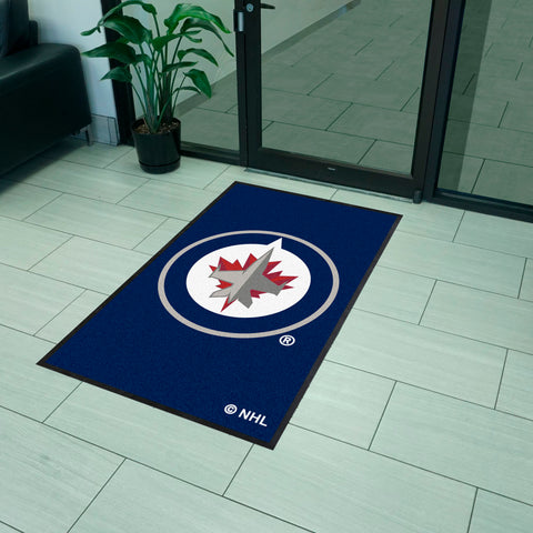 NHL - Winnipeg Jets 3X5 Logo Mat - Portrait