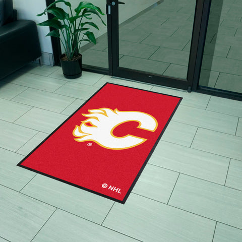 NHL - Calgary Flames 3X5 Logo Mat - Portrait