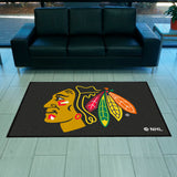 NHL - Chicago Blackhawks 4X6 Logo Mat - Landscape