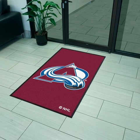 NHL - Colorado Avalanche 3X5 Logo Mat - Portrait