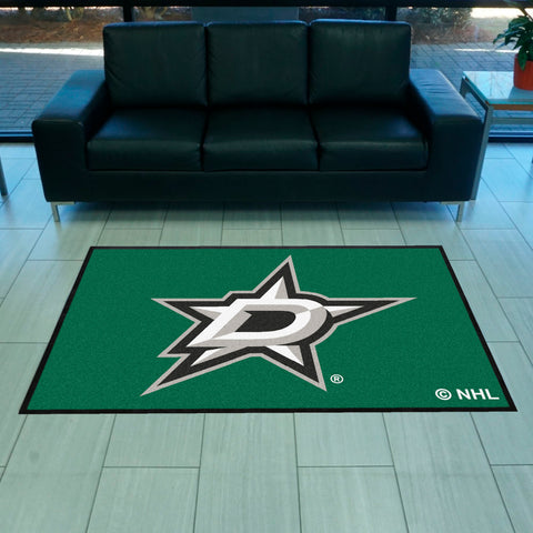 NHL - Dallas Stars 4X6 Logo Mat - Landscape