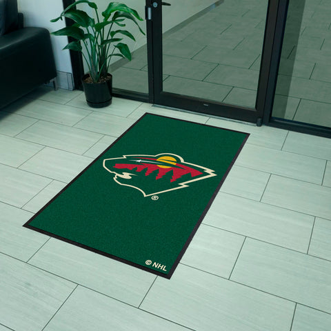 NHL - Minnesota Wild 3X5 Logo Mat - Portrait