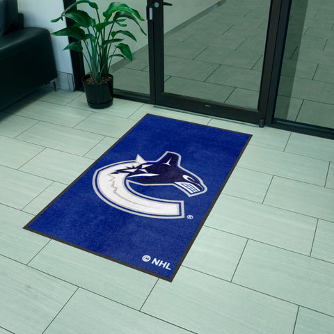 NHL - Vancouver Canucks 3X5 Logo Mat - Portrait