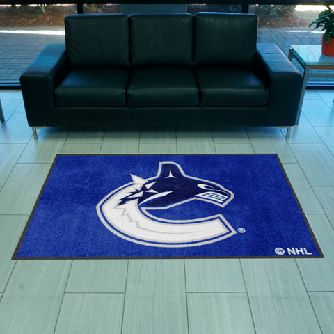 NHL - Vancouver Canucks 4X6 Logo Mat - Landscape